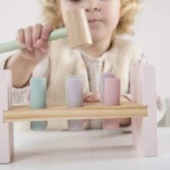 Little Dutch LD7025 Houten Hamerbank Rose -Berg Winkel little dutch 4424 hamerbank rose 3