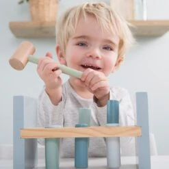 Little Dutch LD7026 Houten Hamerbank Blauw 9 Little Dutch LD7026 Houten Hamerbank Blauw -Berg Winkel little dutch 4425 hamerbank blauw 2