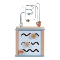 Little Dutch LD7029 Houten Activiteitenkubus Oceaan -Berg Winkel little dutch 7029 activiteitenkubus ocean 4