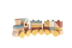 Little Dutch Houten Blokkentrein Pure&Nature