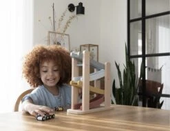 Little Dutch Houten Autobaan Pure-Nature LittleDutch -Berg Winkel little dutch houten autobaan pure nature 2