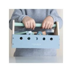 Little Dutch LD4434 Houten Gereedschapskist -Berg Winkel little dutch houten gereedschapskist 1