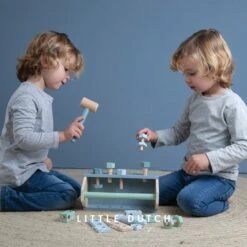 Little Dutch LD4434 Houten Gereedschapskist -Berg Winkel little dutch houten gereedschapskist 4