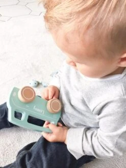 Little Dutch LD4378 Busje Groen Houten Speelgoed -Berg Winkel little dutch 4378 houten busje 4