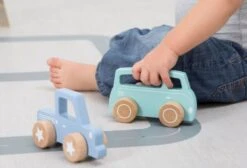 Little Dutch LD 4379 Pickup Blauw 10 Little Dutch LD 4379 Pickup Blauw -Berg Winkel little dutch 4379 houten pickup 2