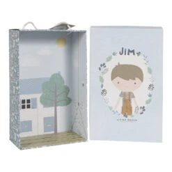 Little Dutch LD4524 Knuffelpop Jim 35cm -Berg Winkel little dutch 4524 jim 35cm knuffelpop 2