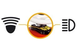 Big LED-koplamp -Berg Winkel loopauto big accessoires led verlichting 56468 licht geluid