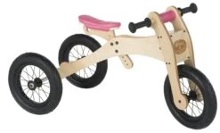 Trybike Pink – Houten 4-in-1 Loopfiets 10 Trybike Pink – Houten 4-in-1 Loopfiets -Berg Winkel loopfiets 4 in 1 trybike pink 4 scaled 1