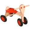 Van Dijk Toys Loopfiets Oranje Berkenhout -Berg Winkel loopfiets berken oranje v.dijktoys