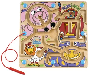 Magneetlabyrinth Dierentuin 3 Magneetlabyrinth Dierentuin