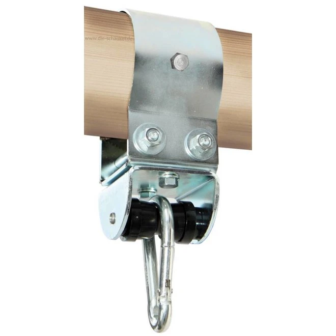 Schommelhaak Marathon Rondhout 10cm 3 Schommelhaak Marathon Rondhout 10cm