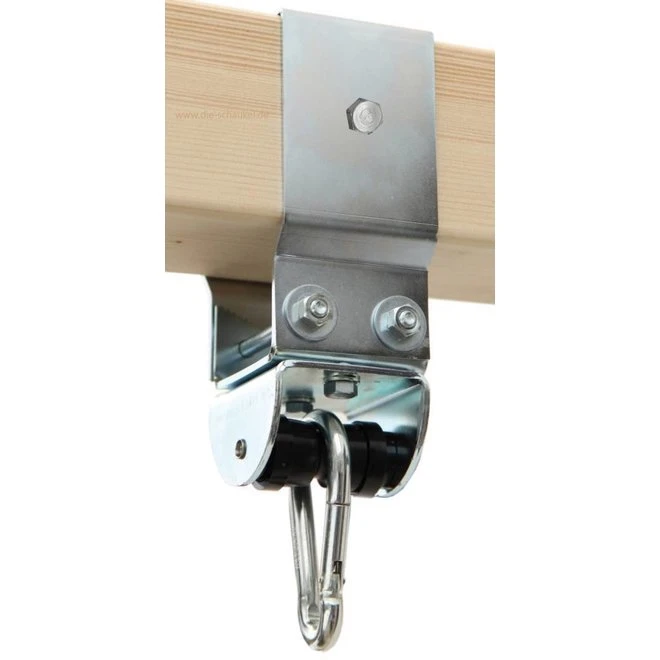 Schommelhaak Marathon Vierkanthout 10x10cm 3 Schommelhaak Marathon Vierkanthout 10x10cm