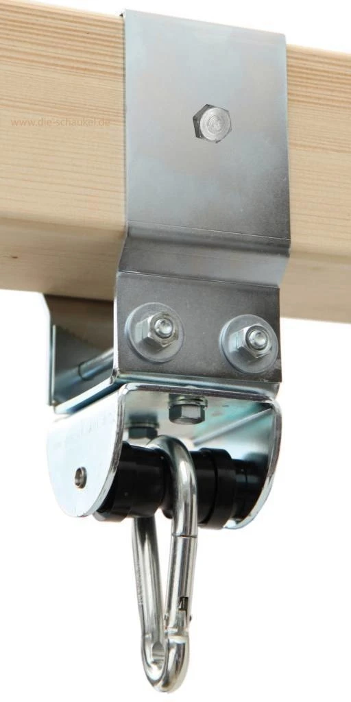 Schommelhaak Marathon Vierkanthout 8x14cm 3 Schommelhaak Marathon Vierkanthout 8x14cm