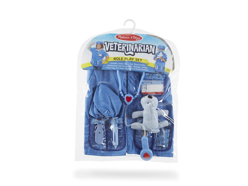 Melissa & Doug Verkleedkleren Dierenarts Melissa&Doug Verkleedset 6 Melissa & Doug Verkleedkleren Dierenarts Melissa&Doug Verkleedset - Afbeelding 4