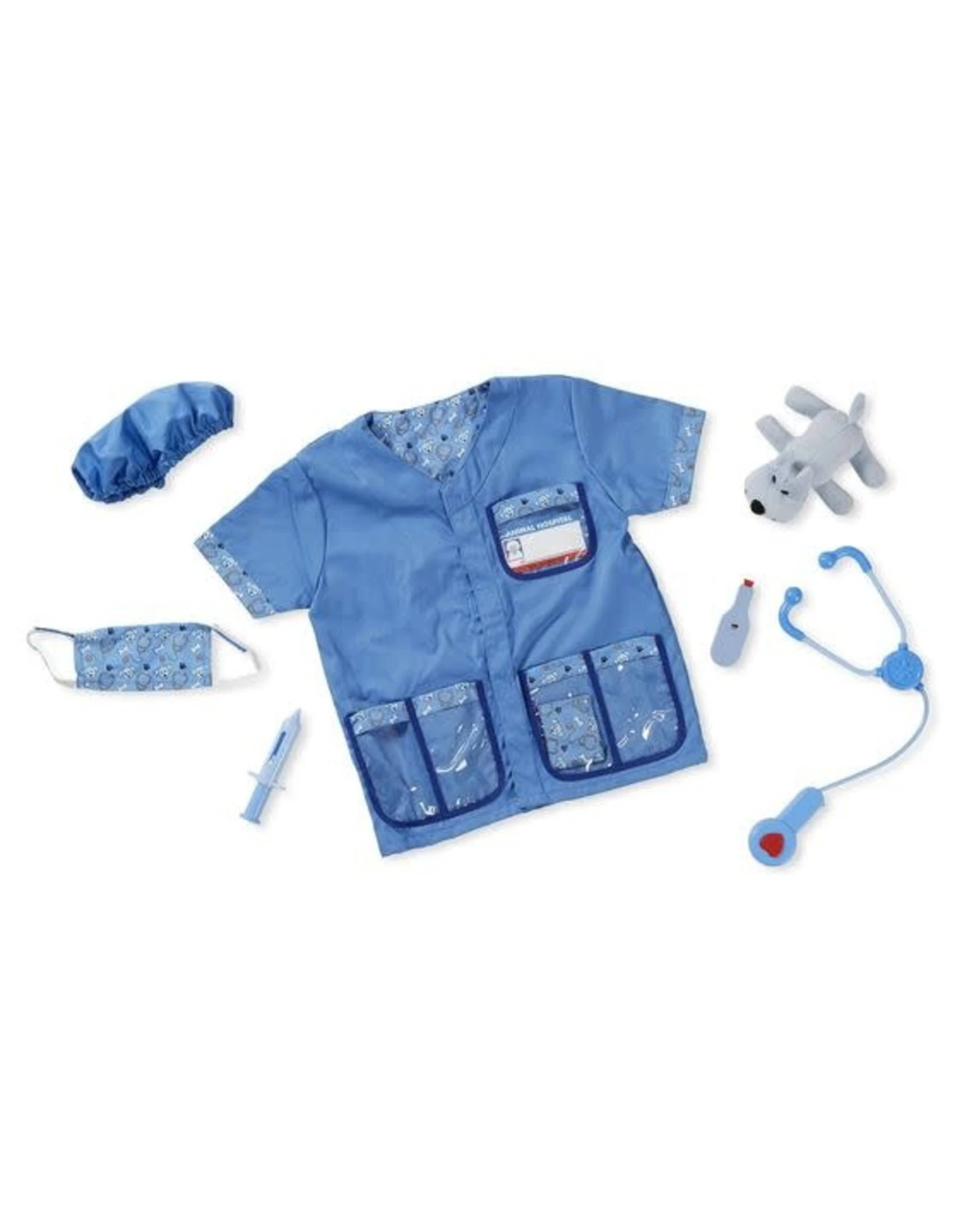 Melissa & Doug Verkleedkleren Dierenarts Melissa&Doug Verkleedset 3 Melissa & Doug Verkleedkleren Dierenarts Melissa&Doug Verkleedset