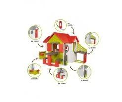 Smoby My Neo Playhouse Speelhuis -Berg Winkel my neo house playhouse uitbreidingen