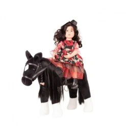Pony Zwart Gotz Schofthoogte-37-cm. -Berg Winkel pony zwart gotz 3402783 2