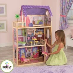 Poppenhuis / Barbiehuis Kayla -Berg Winkel poppenhuis barbiehuis kayla kidkraft 65092 4