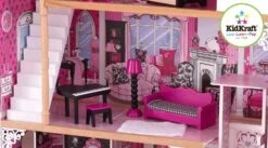 Poppenhuis Barbiehuis Amelia -Berg Winkel poppenhuis barbiehuis kidkraft 65093 amelia 2