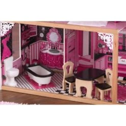 Poppenhuis Barbiehuis Amelia -Berg Winkel poppenhuis barbiehuis kidkraft 65093 amelia 3