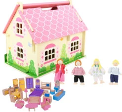 Poppenhuis Blossom Cottage -Berg Winkel poppenhuis blossom cottage bigjigs jt123 1 1