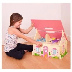 Poppenhuis Blossom Cottage -Berg Winkel poppenhuis blossom cottage bigjigs jt123 4