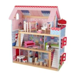 Poppenhuis Chelsea -Berg Winkel poppenhuis chelsea kidkraft 65054 1