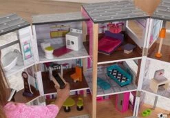 Poppenhuis Modern Deluxe Herenhuis -Berg Winkel poppenhuis kidkraft 65883 modern deluxe herenhuis 2