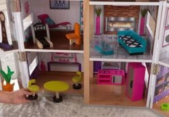 Poppenhuis Modern Deluxe Herenhuis -Berg Winkel poppenhuis kidkraft 65883 modern deluxe herenhuis 3