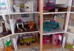 Poppenhuis Modern Deluxe Herenhuis -Berg Winkel poppenhuis kidkraft 65883 modern deluxe herenhuis 6