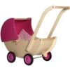 Poppenwagen Met Kap V. Dijktoys Rose -Berg Winkel poppenwagen met kap rose v.dijktoys scaled 1