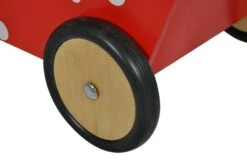 Poppenwagen Simply For Kids Stippen Rood -Berg Winkel poppenwagen simply for kids stippen rood 1 1
