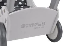 Poppenwagen Simply For Kids Stippen Wit -Berg Winkel poppenwagen simply for kids stippen wit 3