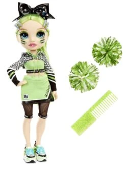 Rainbow High Cheerleader Modepop Jade Hunter -Berg Winkel rainbow high fashion cheer doll jade hunter 2