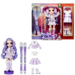 Rainbow High Fashion Winter Break Modepop Violet Willow 7 Rainbow High Fashion Winter Break Modepop Violet Willow -Berg Winkel rainbow high fashion winter break doll violet willow 2
