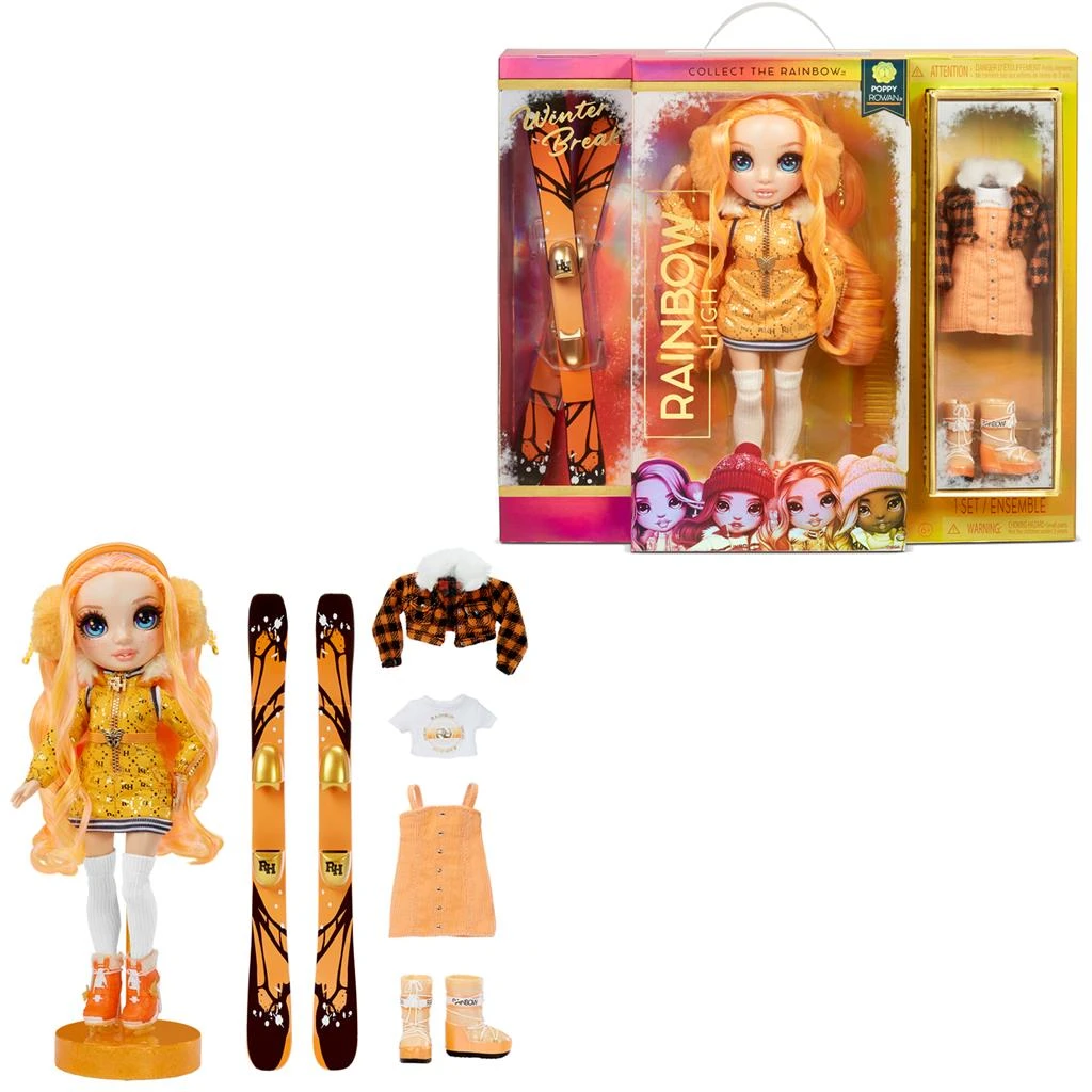 Rainbow High Fashion Winter Break Modepop Poppy Rowan 5 Rainbow High Fashion Winter Break Modepop Poppy Rowan - Afbeelding 3