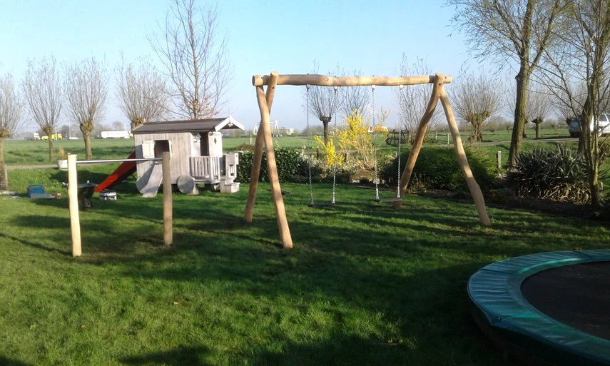 Robinia Houten Schommel Particulier 4 Haken 4 Robinia Houten Schommel Particulier 4 Haken - Afbeelding 2