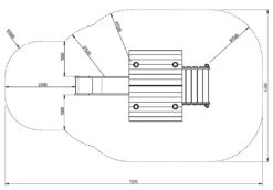 Robinia Toren Platformhoogte 125 Cm -Berg Winkel robinia speeltoren met rvs glijbaan 100 125 openbaar.jpg 3
