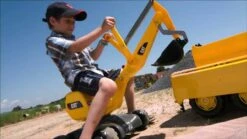 Minigraver RollyDigger CAT Op 4 Wielen -Berg Winkel rolly digger cat rollytoys 421015 1 1