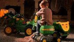 Minigraver RollyDigger John-Deere Op 4 Wielen -Berg Winkel rolly digger john deere rollytoys 421022 1 1