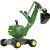Minigraver RollyDigger John-Deere Op 4 Wielen -Berg Winkel rolly digger john deere rollytoys 421022