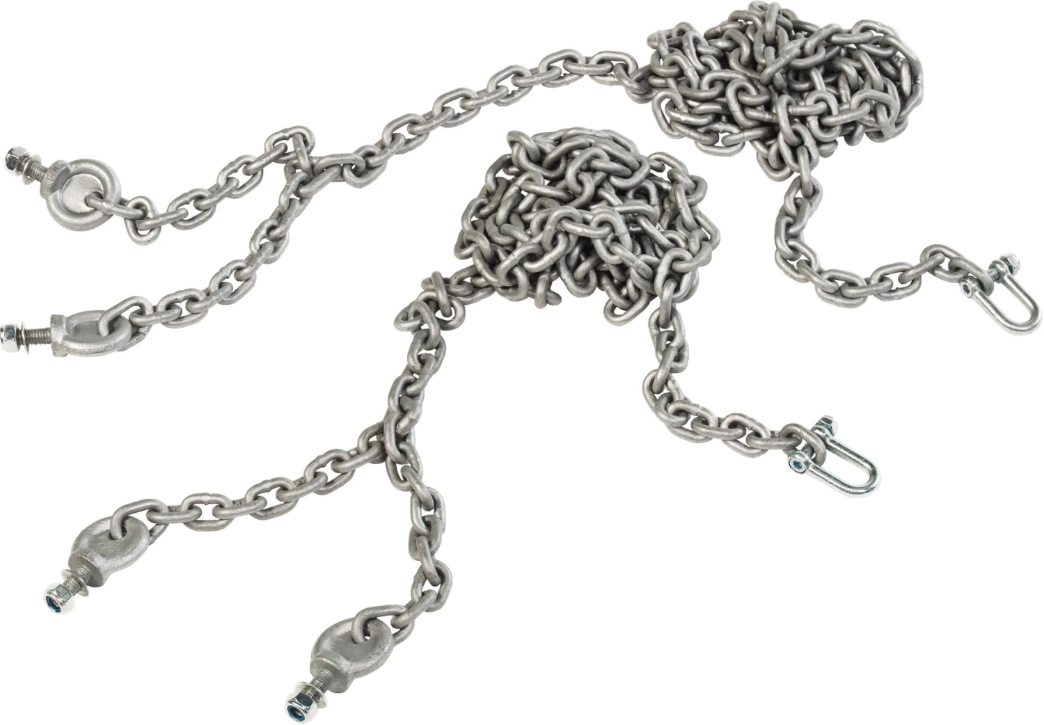 Rubber Schommelzit Curve Met Gegalvaniseerde Kettingset Effectief 2.0 M. 5 Rubber Schommelzit Curve Met Gegalvaniseerde Kettingset Effectief 2.0 M. - Afbeelding 3