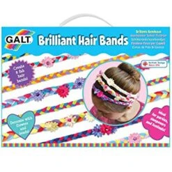 Haarbandjes Vlechten Brilliant Hair Bands Knutselpakket -Berg Winkel schitterende haarbandjes maken brilliant hair bands galt 1004309 1