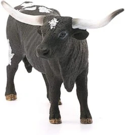 Schleich 13865 Texas Longhorn Koe FarmWorld -Berg Winkel schleich 13865 texas longhorn koe 1