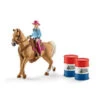 Schleich 41417 Barrel Racing Met Cowgirl FarmWorld