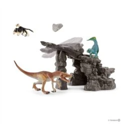 Schleich 41461 Dinoset Met Grot Dinosaurus -Berg Winkel schleich 41461 dinogrot met hol 1 1