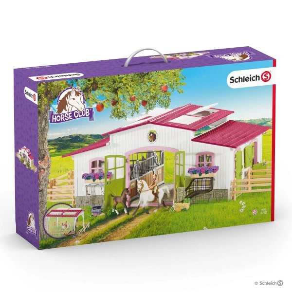 Schleich 42344 Manege Met Ruiter En Paarden HorseClub 7 Schleich 42344 Manege Met Ruiter En Paarden HorseClub - Afbeelding 5