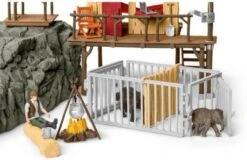 Jungle Onderzoeksbasiskamp – Schleich 42350 -Berg Winkel schleich 42350 croco jungle onderzoeks basiskamp 2