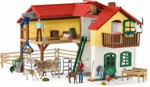 Schleich 42407 Grote Boerderij Met Stal En Dieren FarmWorld 4 Schleich 42407 Grote Boerderij Met Stal En Dieren FarmWorld - Afbeelding 2