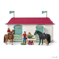 Schleich 42551 Lakeside Landhuis Met Stal Horse-Club -Berg Winkel schleich 42416 groot huis met paardenstal 4